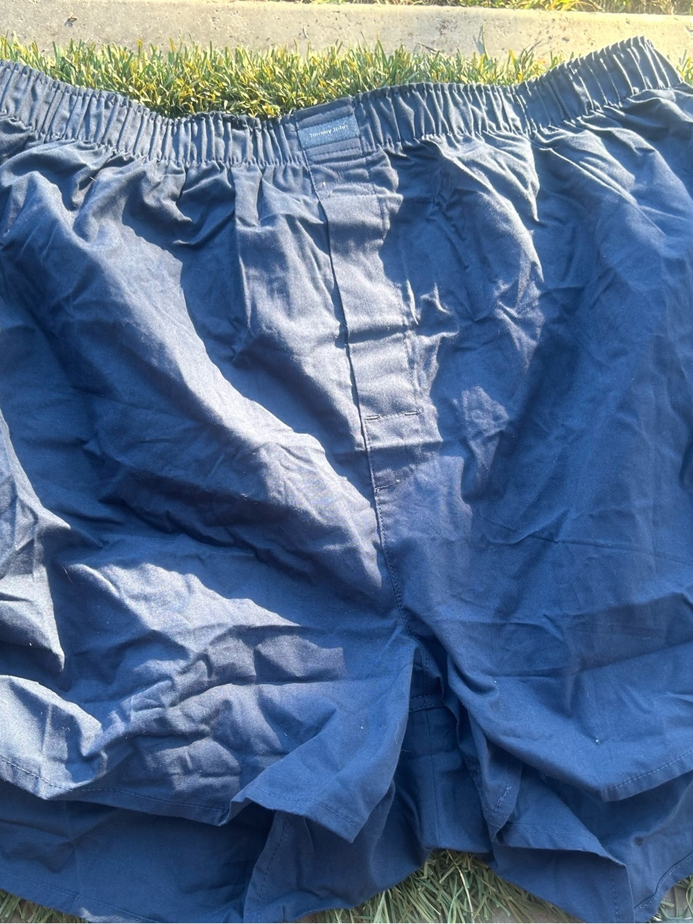 Men’s Tommy John Woven Cotton Large Boxers